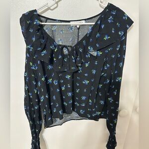 NWT We Wore What women’s floral top/blouse